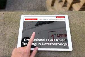 1st Approach Transport Website iPad
